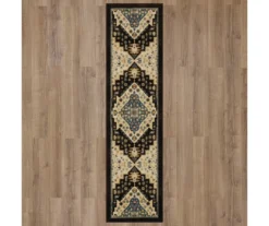 Akron Brown & Beige Geometric Area Rug, (2' X 8') 11 Akron Brown & Beige Geometric Area Rug, (2' X 8') -Home Furnishing Store 810601126 A0 2
