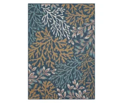 Mohawk Home Coastal Cove Blue Area Rug -Home Furnishing Store 810601145 A0 1