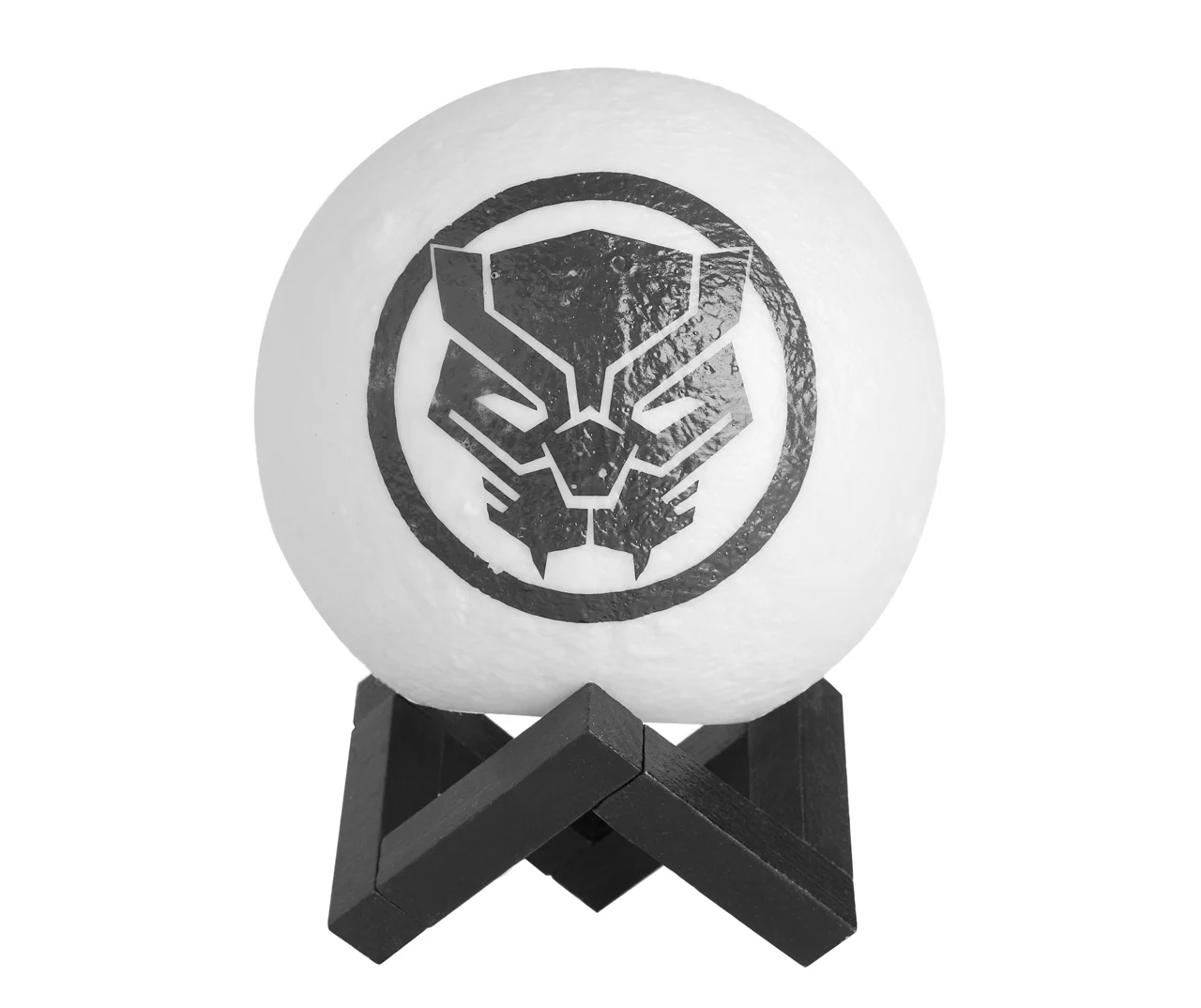 Marvel Black Panther Icon Multi-Color Moon Lamp 1 Marvel Black Panther Icon Multi-Color Moon Lamp