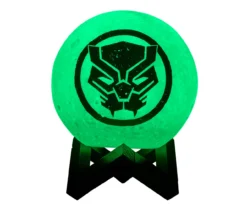Marvel Black Panther Icon Multi-Color Moon Lamp 11 Marvel Black Panther Icon Multi-Color Moon Lamp -Home Furnishing Store 810603741 A8 2