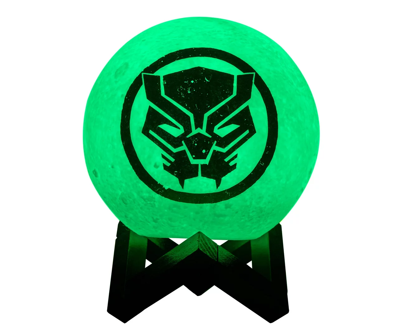 Marvel Black Panther Icon Multi-Color Moon Lamp 5 Marvel Black Panther Icon Multi-Color Moon Lamp - Image 5
