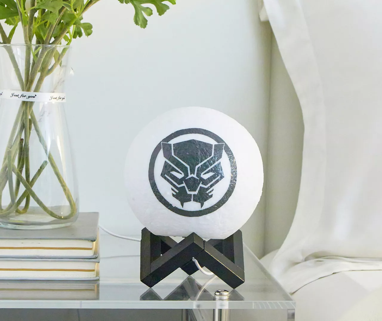 Marvel Black Panther Icon Multi-Color Moon Lamp 2 Marvel Black Panther Icon Multi-Color Moon Lamp - Image 2