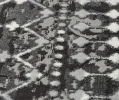 Jessica Charcoal & White Moroccan Geo Area Rug, (3' X 8') 22 Jessica Charcoal & White Moroccan Geo Area Rug, (3' X 8') -Home Furnishing Store 810608544 A8 10