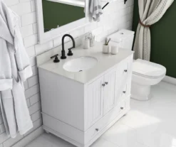 DHP Atwater Living Jazmyn Bathroom Vanity With White Sink -Home Furnishing Store 810610488 B0 1
