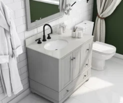 DHP Atwater Living Jazmyn Bathroom Vanity With White Sink -Home Furnishing Store 810610489 B0 1