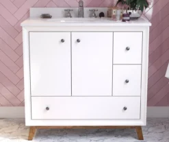 DHP Atwater Living Delias Bathroom Vanity With White Sink -Home Furnishing Store 810610514 B0 1