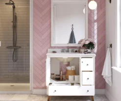 DHP Atwater Living Delias Bathroom Vanity With White Sink -Home Furnishing Store 810610514 B0 4