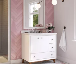 DHP Atwater Living Delias Bathroom Vanity With White Sink -Home Furnishing Store 810610514 B0 5