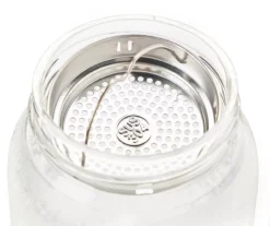 Frosted Glass Water Bottle, 33 Oz. -Home Furnishing Store 810610537 A4 2