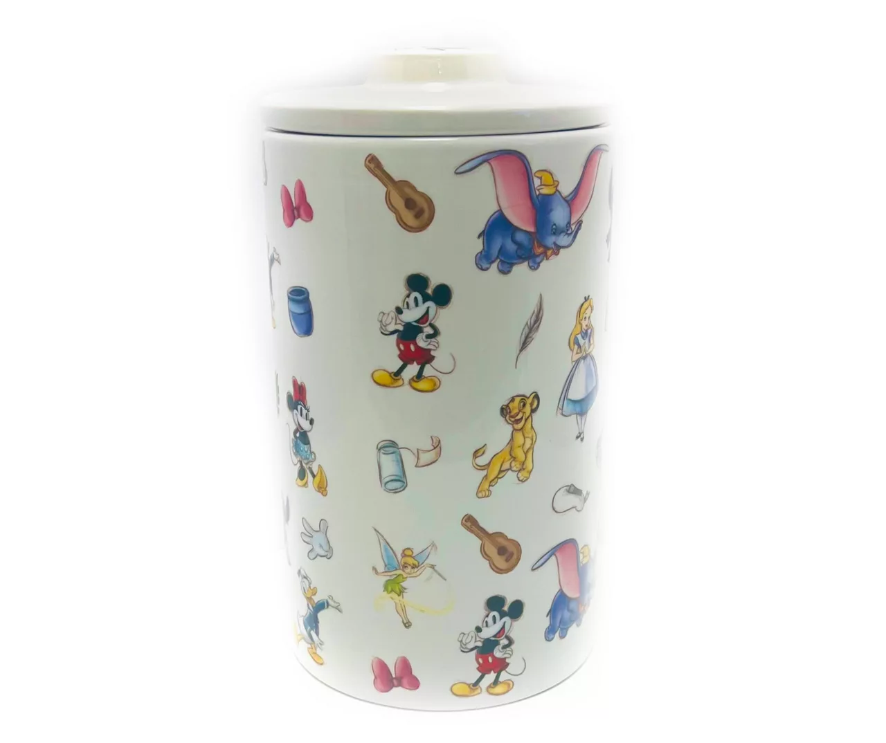 Disney 100 Heritage Large Multi-Character Ceramic Canister, 61 Oz. 2 Disney 100 Heritage Large Multi-Character Ceramic Canister, 61 Oz. - Image 2