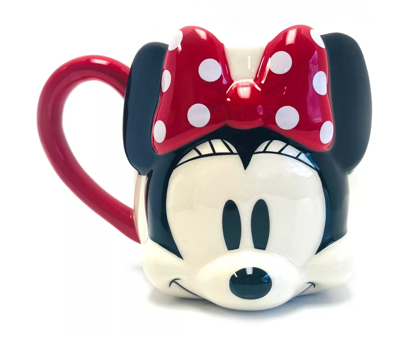 Disney White Minnie Mouse Figural Mug, 19 Oz. 1 Disney White Minnie Mouse Figural Mug, 19 Oz.