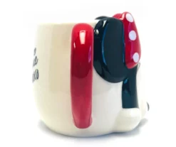 Disney White Minnie Mouse Figural Mug, 19 Oz. 5 Disney White Minnie Mouse Figural Mug, 19 Oz. -Home Furnishing Store 810612163 A3