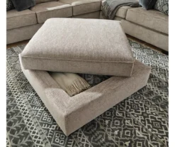 Bovarian Stone Storage Ottoman 5 Bovarian Stone Storage Ottoman -Home Furnishing Store 810612233 2