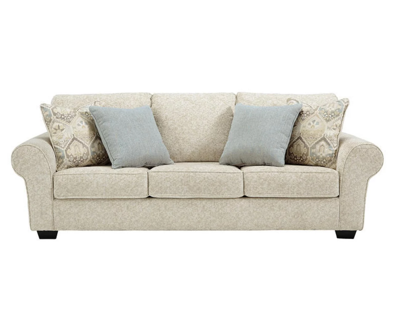 Haisley Ivory Queen Sleeper Sofa 1 Haisley Ivory Queen Sleeper Sofa