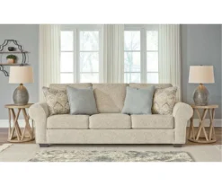 Haisley Ivory Queen Sleeper Sofa 8 Haisley Ivory Queen Sleeper Sofa -Home Furnishing Store 810612307 3