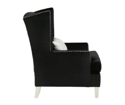 Harriotte Black Accent Chair -Home Furnishing Store 810612309 4