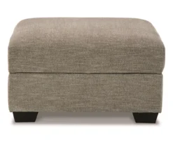 Creswell Gray Storage Ottoman -Home Furnishing Store 810612338 2