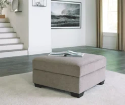 Creswell Gray Storage Ottoman -Home Furnishing Store 810612338 4
