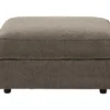 O'Phannon Gray Storage Ottoman