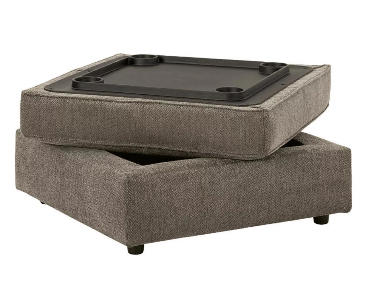 O'Phannon Gray Storage Ottoman 6 O'Phannon Gray Storage Ottoman - Image 6