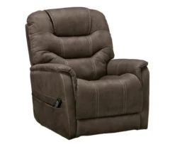 Ballister Gray Power Lift Recliner With USB Charging