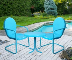 Northlight Retro Tulip 3-Piece Metal Patio Chair & Table Set -Home Furnishing Store 810612972 A0 2