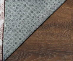 My Magic Carpet Miya Brown & White Leopard Print Washable Runner Rug, (2.5' X 7') -Home Furnishing Store 810615286 A5 4