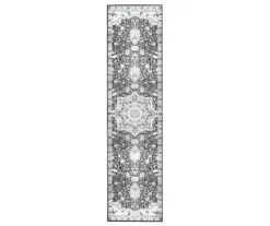 My Magic Carpet Parviz Gray Washable Area Rug -Home Furnishing Store 810615348 A0 1