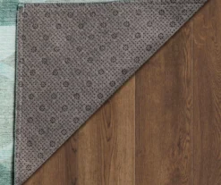 My Magic Carpet Dula Light Sage Green Circle Washable Runner Rug, (2.5' X 7') -Home Furnishing Store 810615394 A5 4