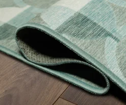 My Magic Carpet Dula Light Sage Green Circle Washable Runner Rug, (2.5' X 7') -Home Furnishing Store 810615394 A8 3