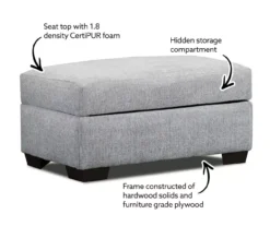 Parkdale Dove Storage Ottoman 7 Parkdale Dove Storage Ottoman -Home Furnishing Store 810616031 X0 1 1