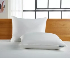 Serta White Medium-Firm Cotton-Down Pillow, 2-Pack -Home Furnishing Store 810617375 A8 2