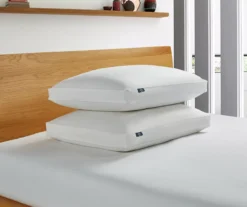 Serta White Firm Cotton-Down Pillow, 2-Pack -Home Furnishing Store 810617377 A8 2