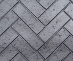 48" Faux Herringbone Mantel Electric Fireplace -Home Furnishing Store 810617761 A8 1