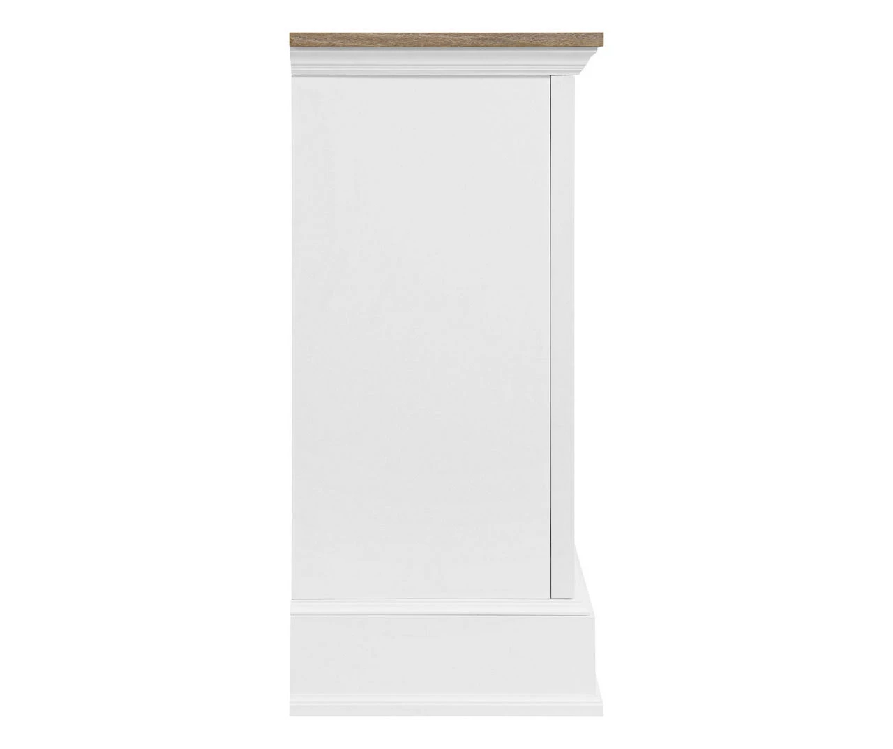 60" White 2-Door Electric Fireplace Console 10 60" White 2-Door Electric Fireplace Console - Image 10