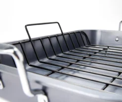 20" Heavy Duty Roaster Pan With Rack 9 20" Heavy Duty Roaster Pan With Rack -Home Furnishing Store 810619184 A8 3