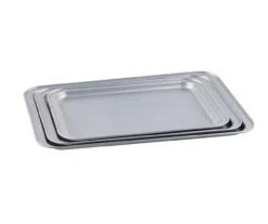 Silver 3-Piece Cookie Sheet Set -Home Furnishing Store 810619187 A0 1