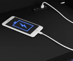 59.5" Black CoolGlow Electric Fireplace & Fan Console -Home Furnishing Store 810620259 A8 1