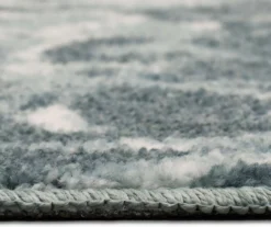 Radiance Gray & White Floral Runner Rug, (2' X 8') -Home Furnishing Store 810620465 A8 4