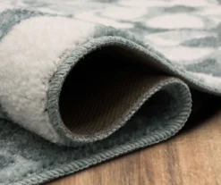 Radiance Gray & White Floral Runner Rug, (2' X 8') -Home Furnishing Store 810620465 A8 5