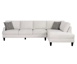 Broyhill Fresno Cream Sectional 15 Broyhill Fresno Cream Sectional -Home Furnishing Store 810620600 810620622 A0 1