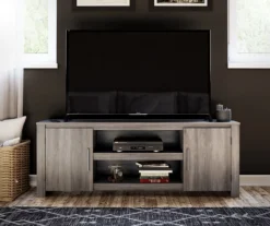 60" Aldridge Gray Oak TV Stand -Home Furnishing Store 810621024 A0 1