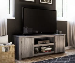 60" Aldridge Gray Oak TV Stand -Home Furnishing Store 810621024 A0 2