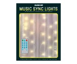 Glow-Up Music Sync LED Curtain Light Set, (3.5' X 5') 13 Glow-Up Music Sync LED Curtain Light Set, (3.5' X 5') -Home Furnishing Store 810621578 P0