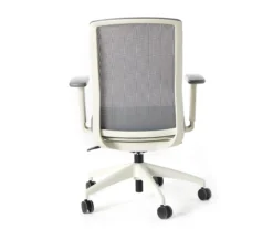 Atto Off-White & Gray Office Chair -Home Furnishing Store 810624144 A1 1