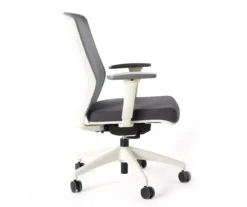 Atto Off-White & Gray Office Chair -Home Furnishing Store 810624144 A2 1