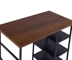 Walnut 3-Piece Pub Dining Set -Home Furnishing Store 810641657 A8 4