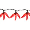 Northlight Red Chili Pepper Cluster Light Set, 36-Lights
