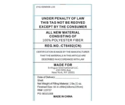 Farnham White & Terra-Cotta Tufted Twin XL 2-Piece Comforter Set -Home Furnishing Store 810666884 G0 3