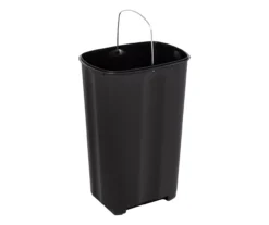 Stainless Steel 10.5-Gal. Pedal Soft-Close Slim Trash Can -Home Furnishing Store 810669702 A0 3